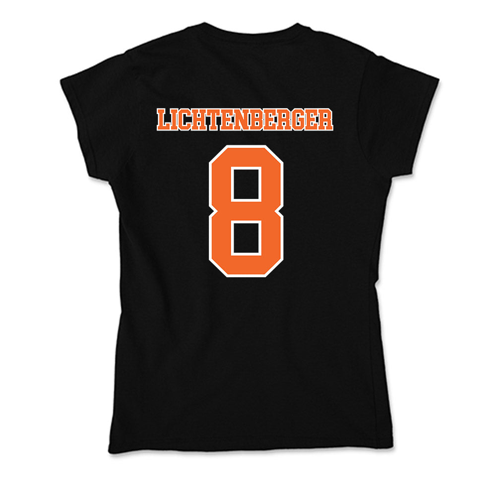 Clemson - NCAA Baseball : Tyler Lichtenberger - Soft Style Women’s T-Shirt-1