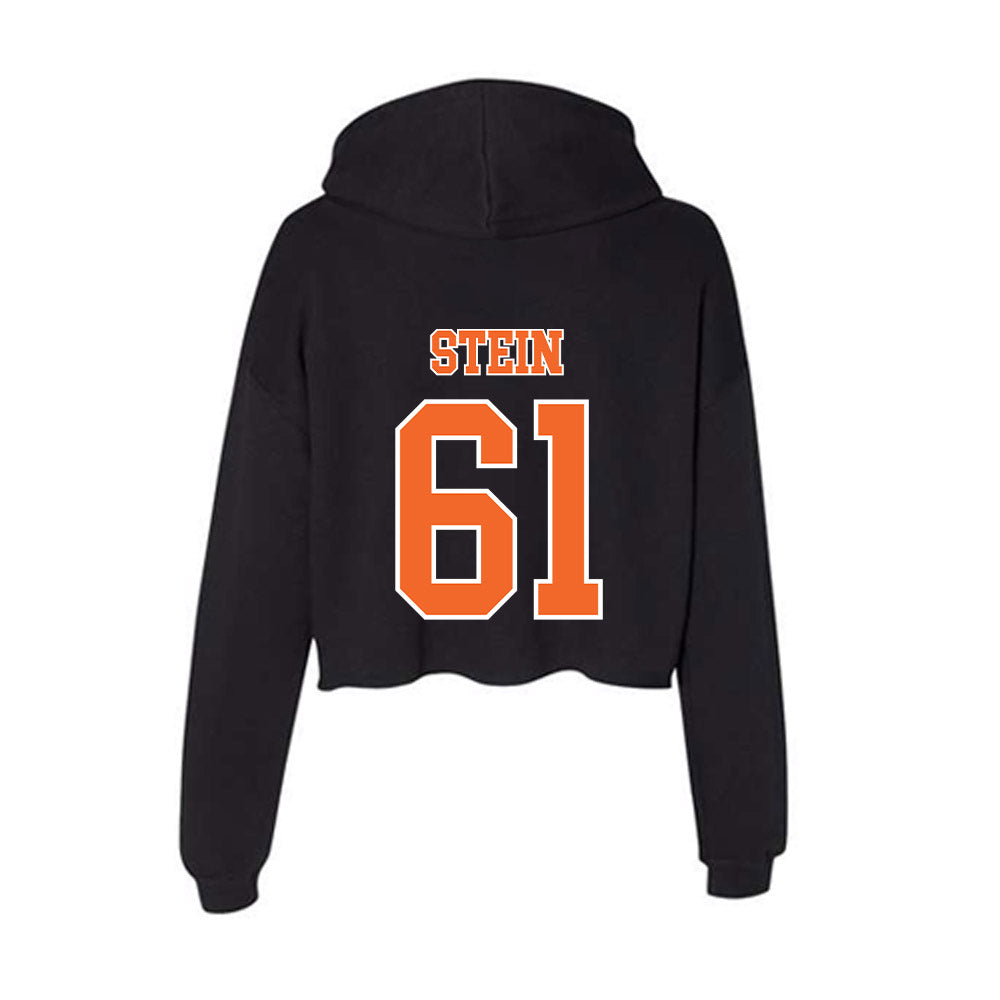 Clemson - NCAA Football : Danny Stein - Women's Crop Fleece Hooded Sweatshirt-1