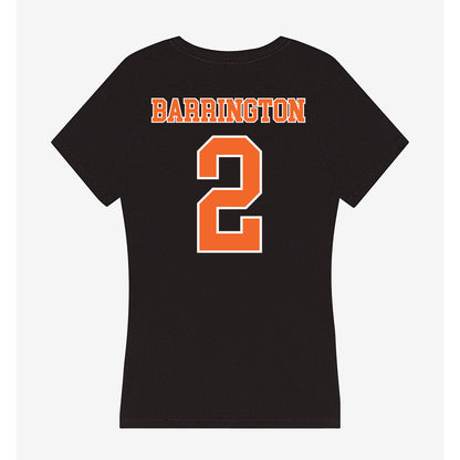 Clemson - NCAA Women's Basketball : Kinsley Barrington - Women's V-Neck T-Shirt-1
