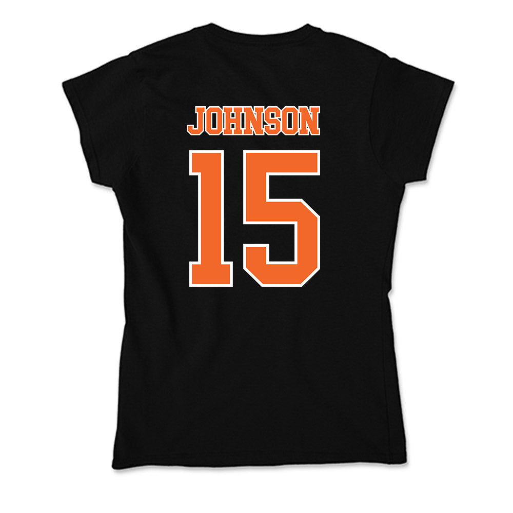 Clemson - NCAA Softball : Maddie Johnson - Soft Style Women’s T-Shirt-1