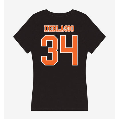 Clemson - NCAA Women's Lacrosse : Jordan DeBlasio - Women's V-Neck T-Shirt-1
