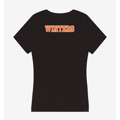 Clemson - NCAA Men's Golf : Wes Winters - Women's V-Neck T-Shirt-1