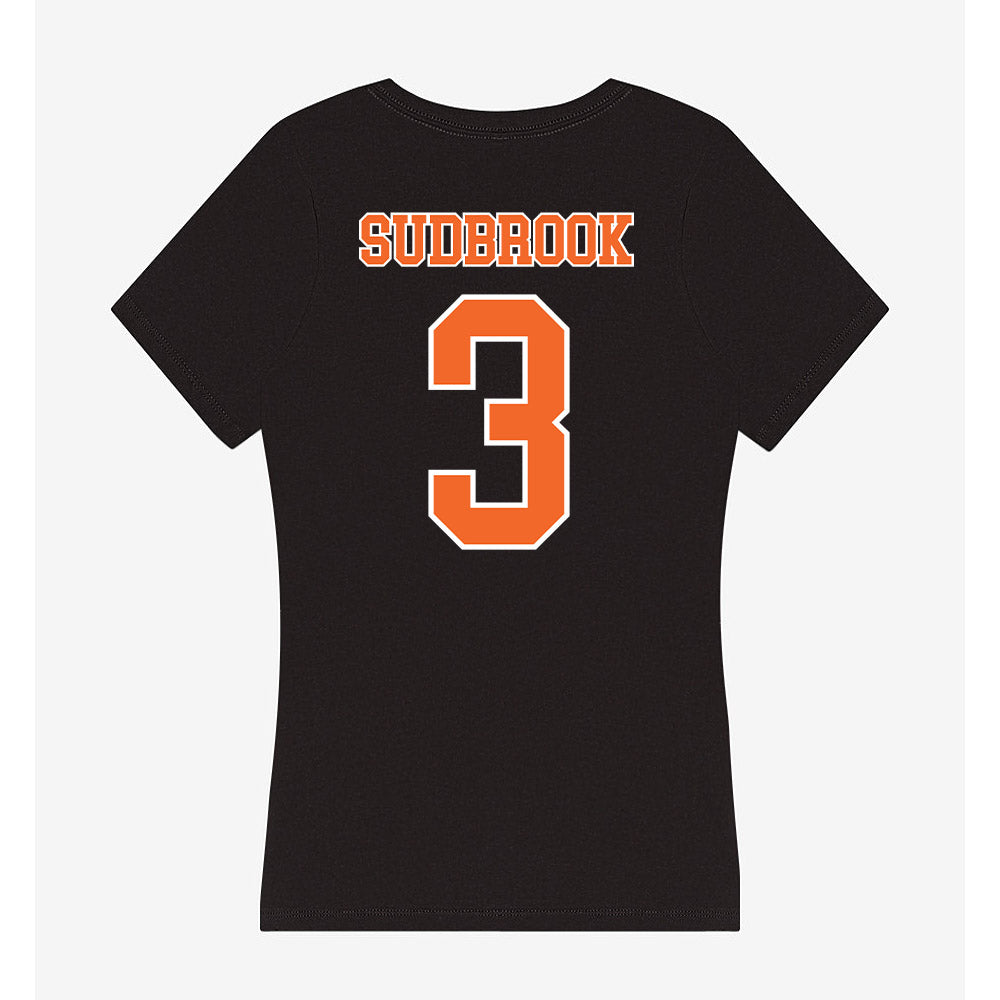 Clemson - NCAA Baseball : Troy Sudbrook - Women's V-Neck T-Shirt-1