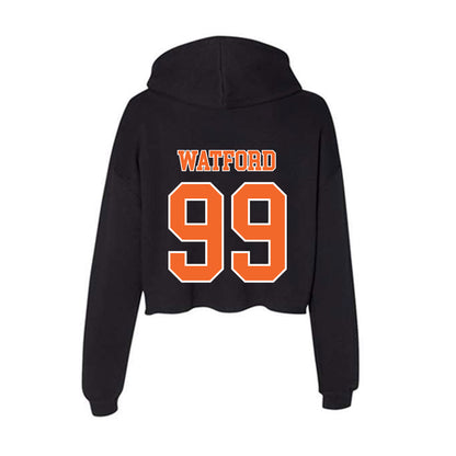 Clemson - NCAA Football : Ari Watford - Women's Crop Fleece Hoodie-1