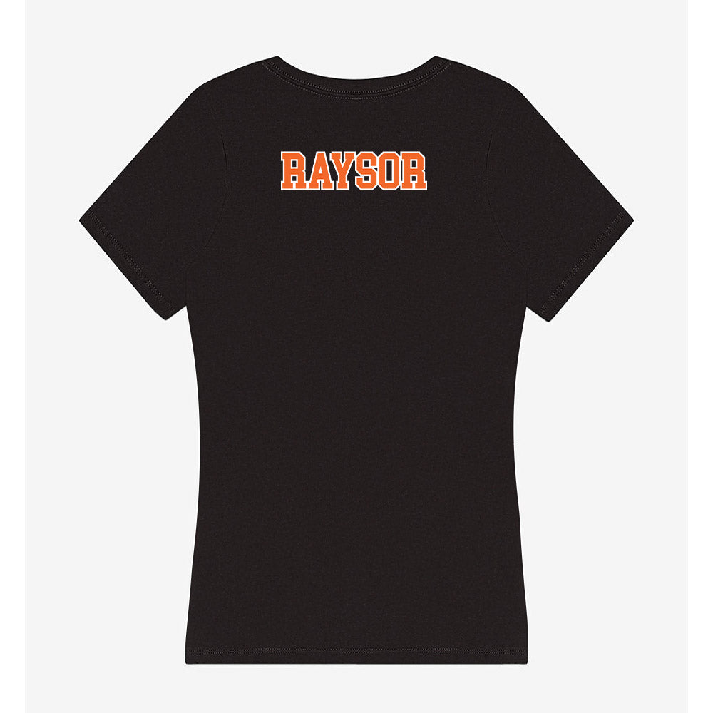 Clemson - NCAA Cheerleading : Kelton Raysor - Women's V-Neck T-Shirt-1
