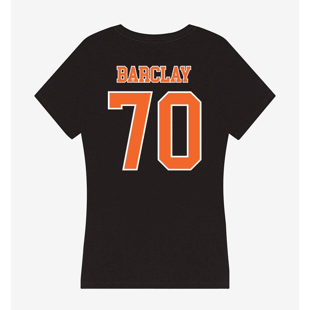 Clemson - NCAA Football : Chancellor Barclay - Women's V-Neck T-Shirt-1