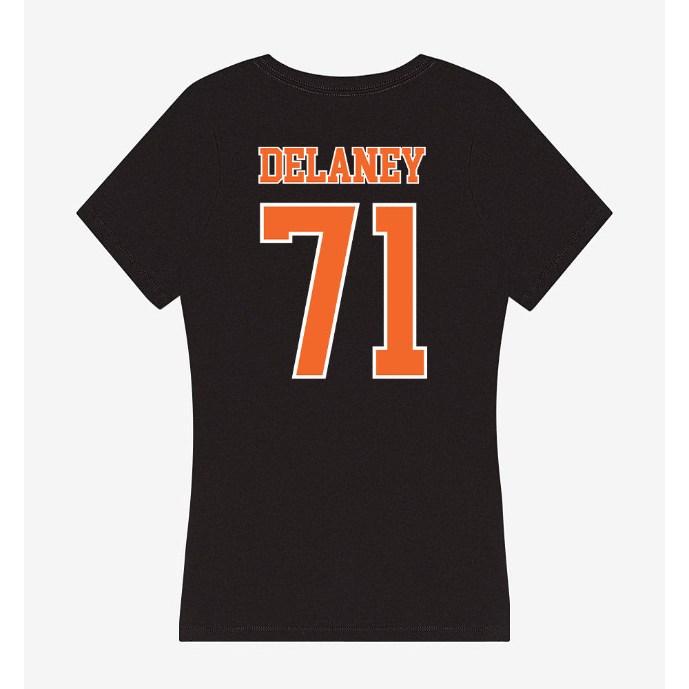 Clemson - NCAA Football : Leo Delaney - Women's V-Neck T-Shirt-1