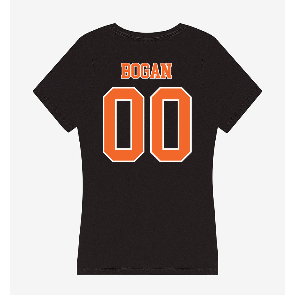 Clemson - NCAA Women's Lacrosse : Anna Bogan - Women's V-Neck T-Shirt-1
