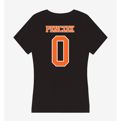 Clemson - NCAA Women's Lacrosse : Emma Penczek - Women's V-Neck T-Shirt-1