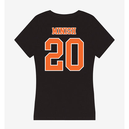 Clemson - NCAA Softball : Samantha Minish - Women's V-Neck T-Shirt-1