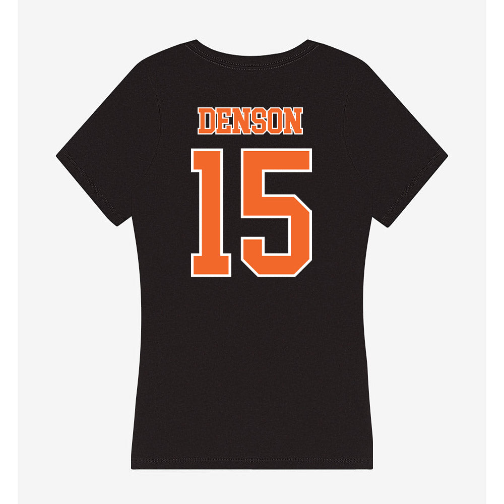 Clemson - NCAA Football : Chris Denson - Women's V-Neck T-Shirt-1