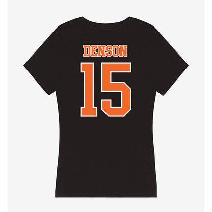 Clemson - NCAA Football : Chris Denson - Women's V-Neck T-Shirt-1