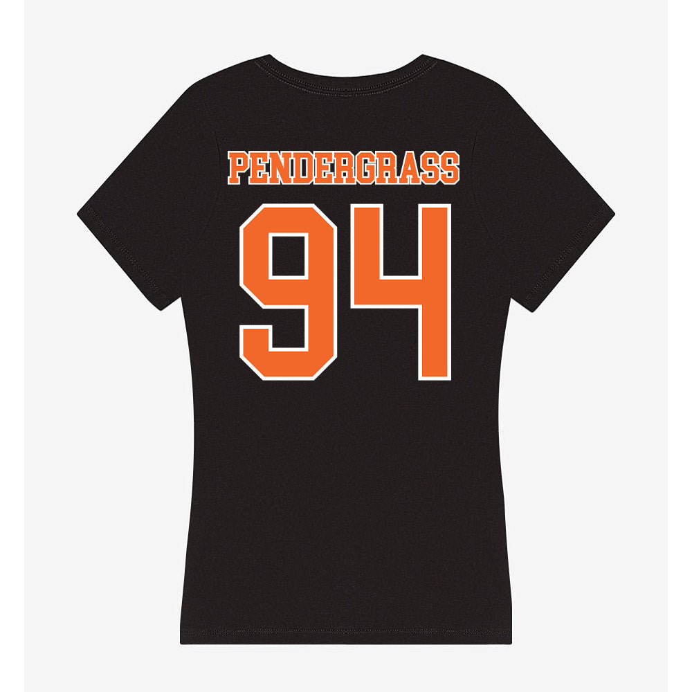 Clemson - NCAA Football : Chapman Pendergrass - Women's V-Neck T-Shirt-1