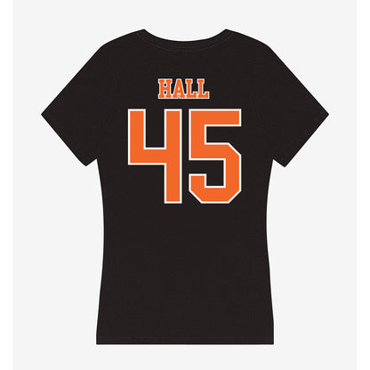Clemson - NCAA Women's Lacrosse : Demma Hall - Women's V-Neck T-Shirt-1