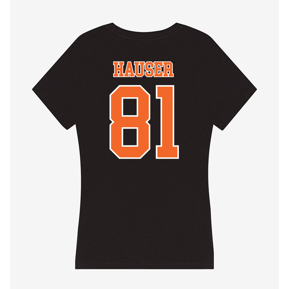 Clemson - NCAA Football : Nolan Hauser - Women's V-Neck T-Shirt-1