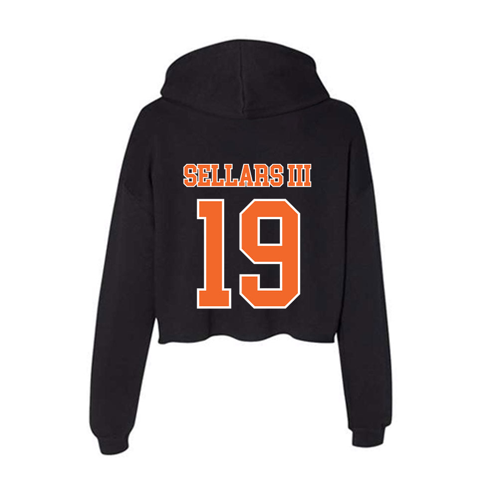 Clemson - NCAA Football : Gordon Sellars III - Women's Crop Fleece Hoodie-1