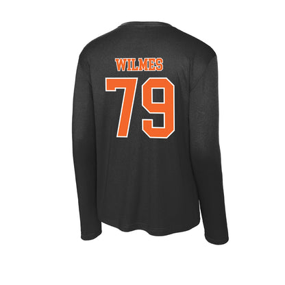 Clemson - NCAA Football : Braden Wilmes - Activewear Long Sleeve T-Shirt-1