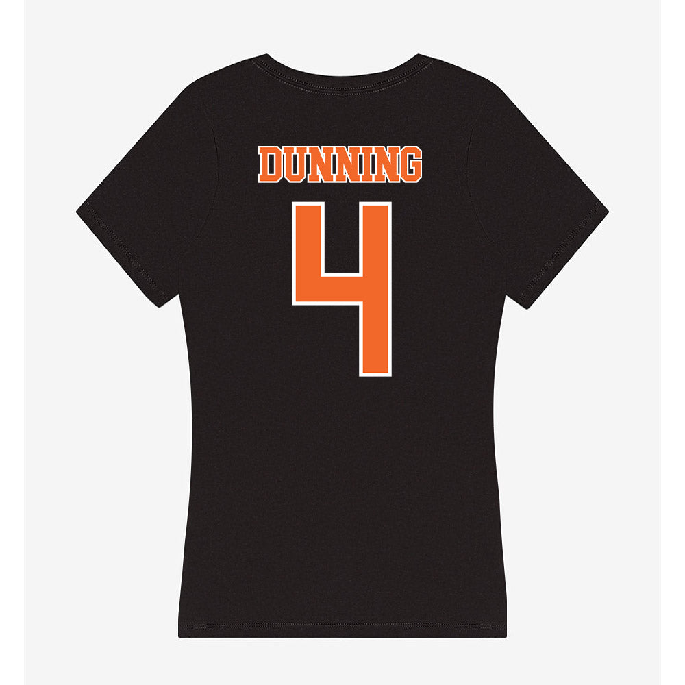 Clemson - NCAA Softball : Abby Dunning - Women's V-Neck T-Shirt-1