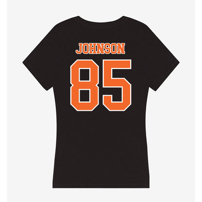 Clemson - NCAA Football : Charlie Johnson - Women's V-Neck T-Shirt-1