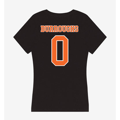 Clemson - NCAA Football : Naeem Burroughs - Women's V-Neck T-Shirt-1