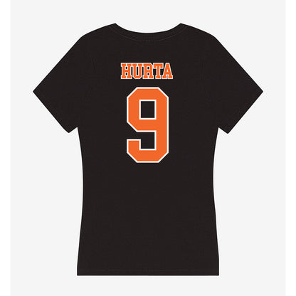 Clemson - NCAA Women's Volleyball : Kathryn Hurta - Women's V-Neck T-Shirt-1