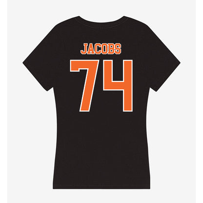 Clemson - NCAA Football : Brayden Jacobs - Women's V-Neck T-Shirt-1