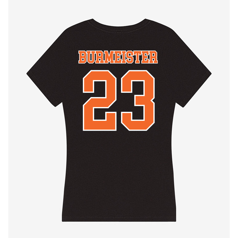 Clemson - NCAA Softball : Sophia Burmeister - Women's V-Neck T-Shirt-1