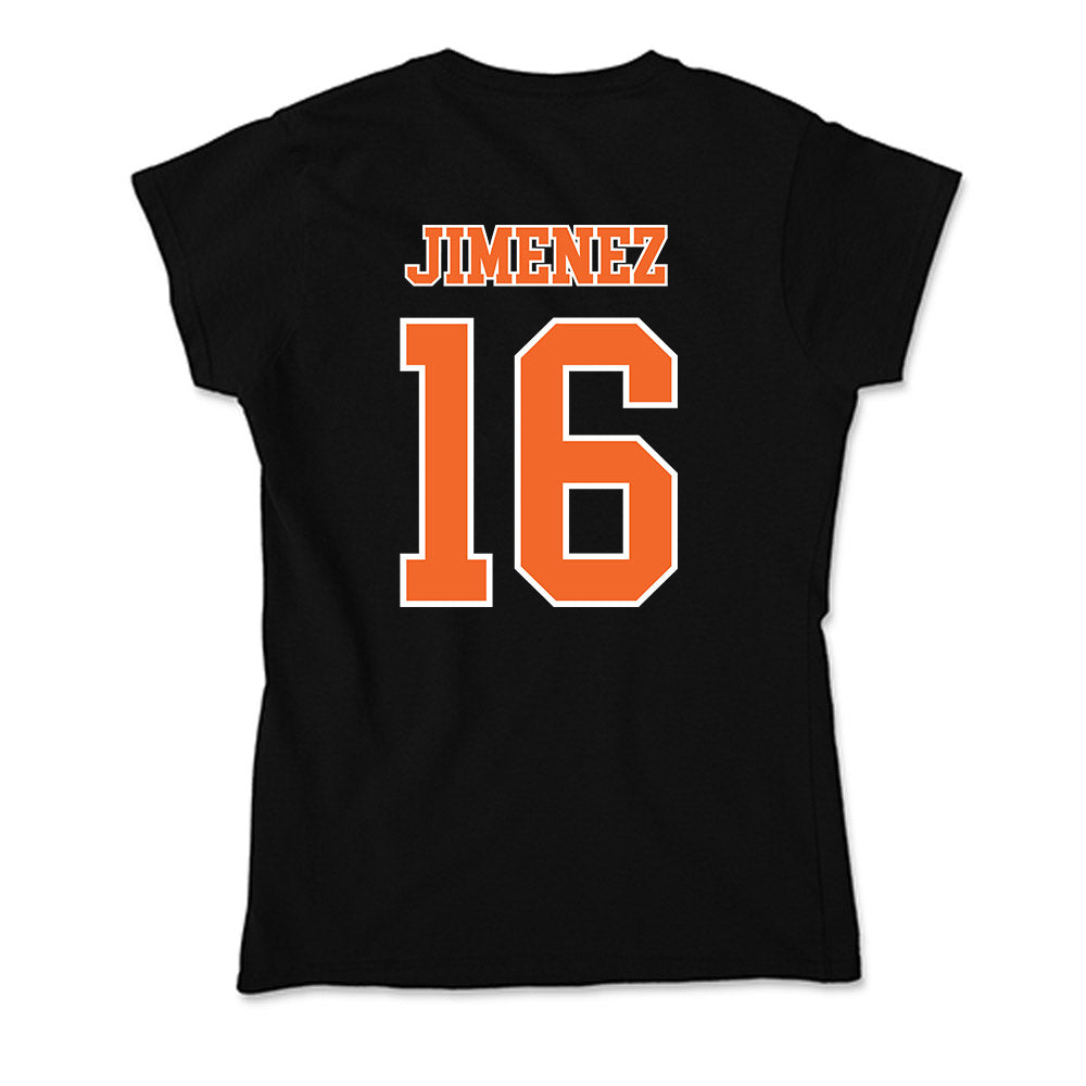 Clemson - NCAA Men's Soccer : Mason Jimenez - Soft Style Women’s T-Shirt-1
