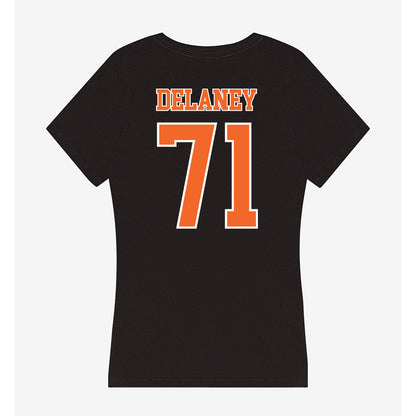 Clemson - NCAA Football : Leo Delaney - Women's V-Neck T-Shirt-1