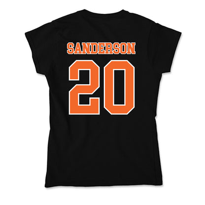 Clemson - NCAA Football : Clark Sanderson - Soft Style Women’s T-Shirt-1