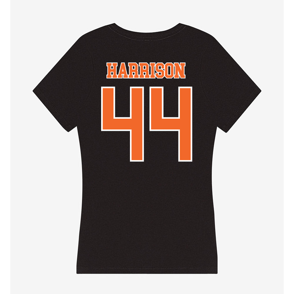 Clemson - NCAA Baseball : Dylan Harrison - Women's V-Neck T-Shirt-1