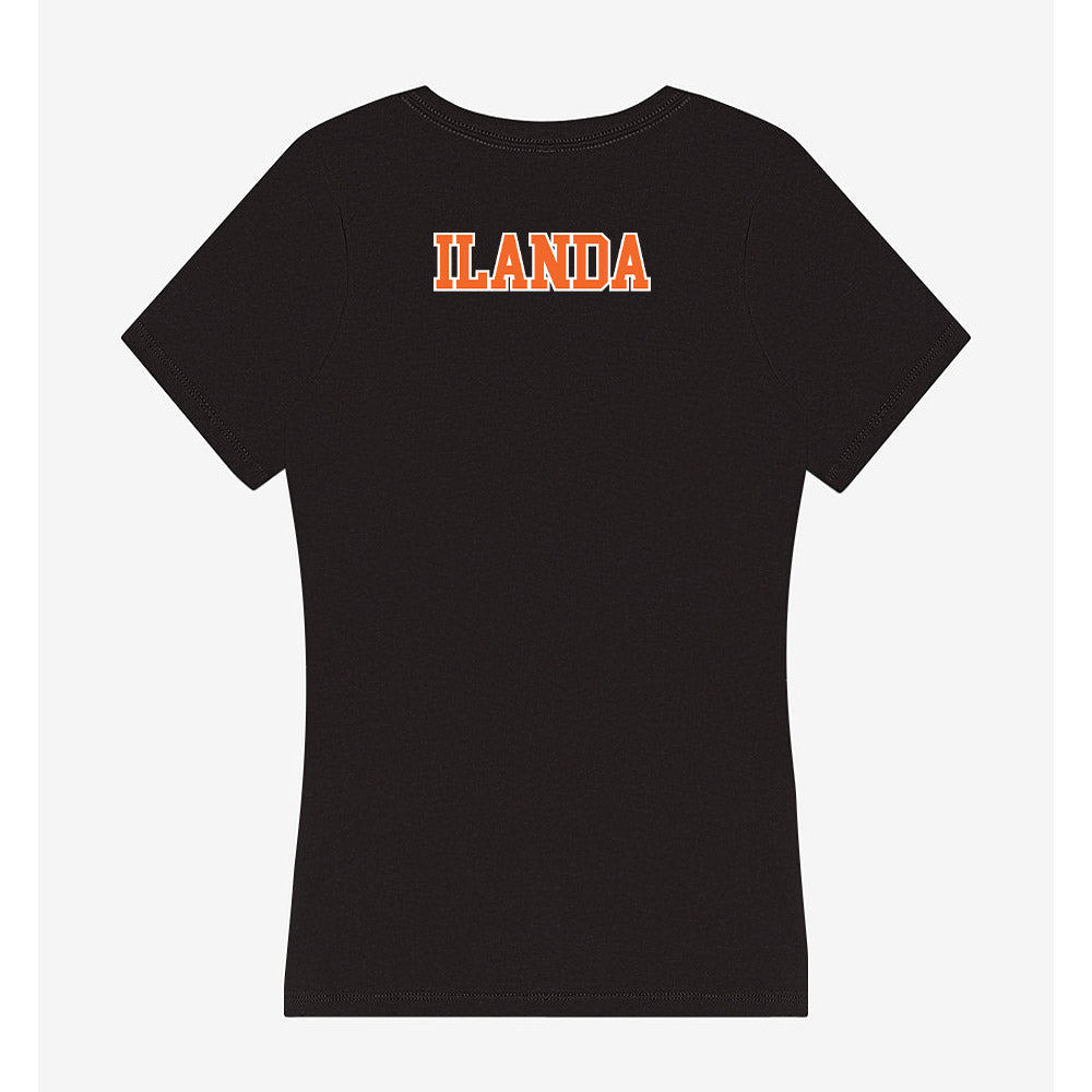 Clemson - NCAA Women's Cross Country : Elizabeth Ilanda - Women's V-Neck T-Shirt-1