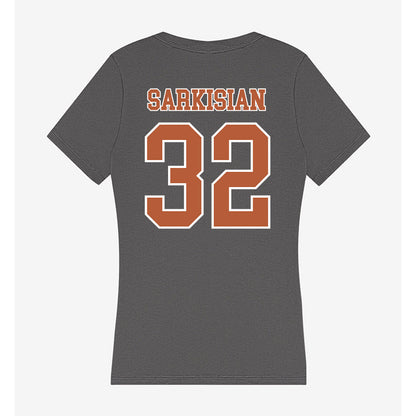 Texas - NCAA Football : Brady Sarkisian - Women's V-Neck T-Shirt-1