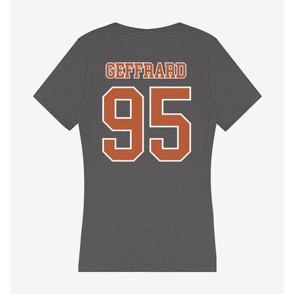 Texas - NCAA Football : Ian Geffrard - Women's V-Neck T-Shirt-1