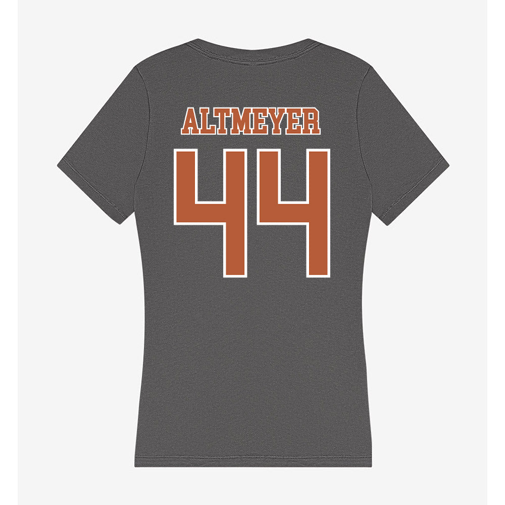 Texas - NCAA Softball : Kaiah Altmeyer - Women's V-Neck T-Shirt-1