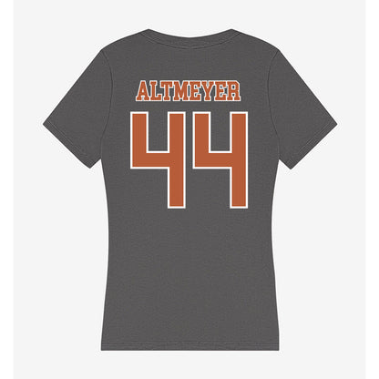 Texas - NCAA Softball : Kaiah Altmeyer - Women's V-Neck T-Shirt-1