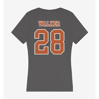 Texas - NCAA Football : Jett Walker - Women's V-Neck T-Shirt-1