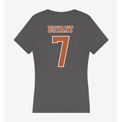 Texas - NCAA Women's Soccer : Audrey Bryant - Women's V-Neck T-Shirt-1