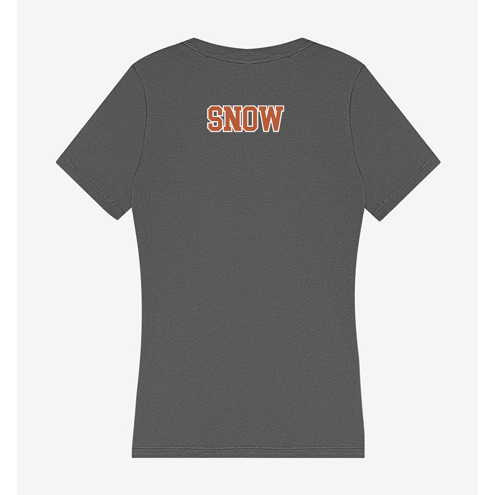 Texas - NCAA Football : Darius Snow - Women's V-Neck T-Shirt-1