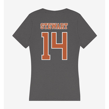 Texas - NCAA Football : Christopher Stewart - Women's V-Neck T-Shirt-1