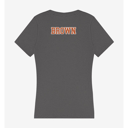 Texas - NCAA Football : Raleek Brown - Women's V-Neck T-Shirt-1