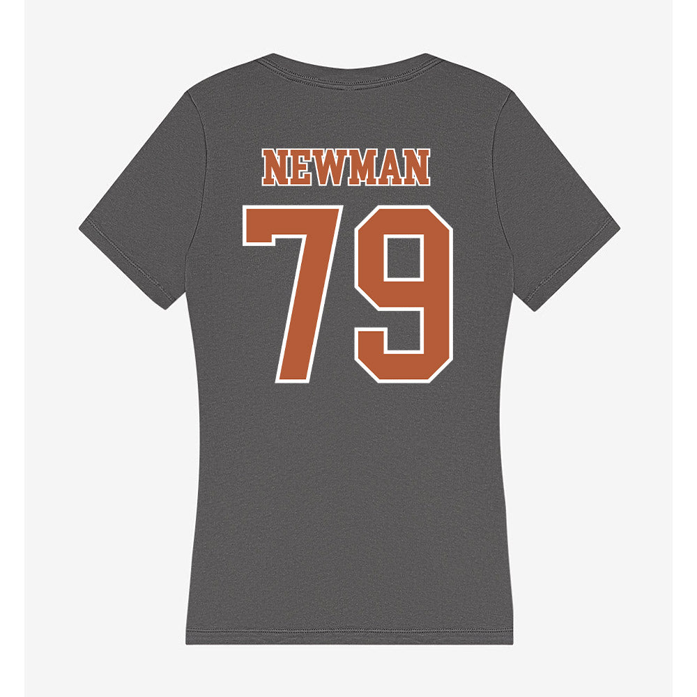 Texas - NCAA Football : Jonte Newman - Women's V-Neck T-Shirt-1