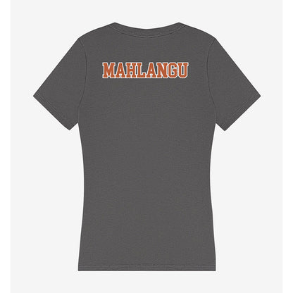 Texas - NCAA Men's Track & Field : Sihle Mahlangu - Women's V-Neck T-Shirt-1