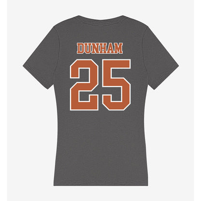 Texas - NCAA Football : Luke Dunham - Women's V-Neck T-Shirt-1