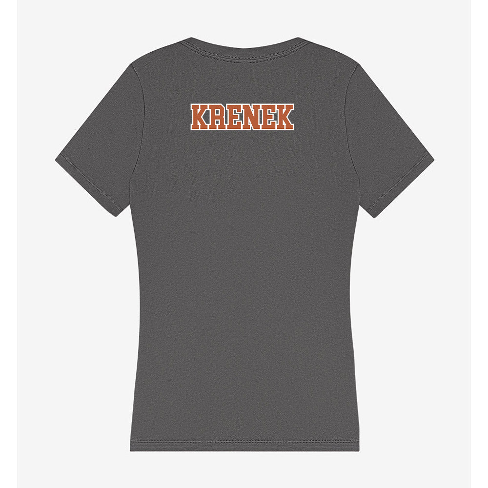 Texas - NCAA Baseball : Bryce Krenek - Classic Shersey Women's V-Neck T-Shirt-1