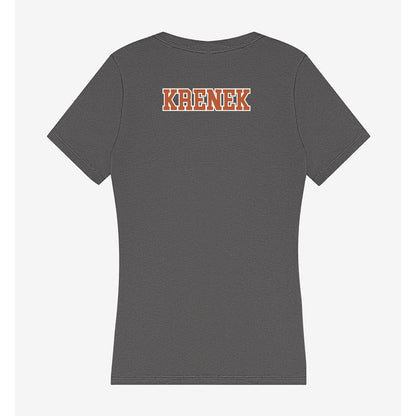 Texas - NCAA Baseball : Bryce Krenek - Classic Shersey Women's V-Neck T-Shirt-1
