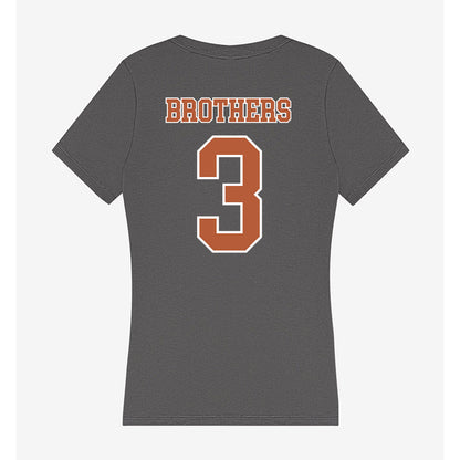 Texas - NCAA Women's Soccer : Arianna Brothers - Women's V-Neck T-Shirt-1