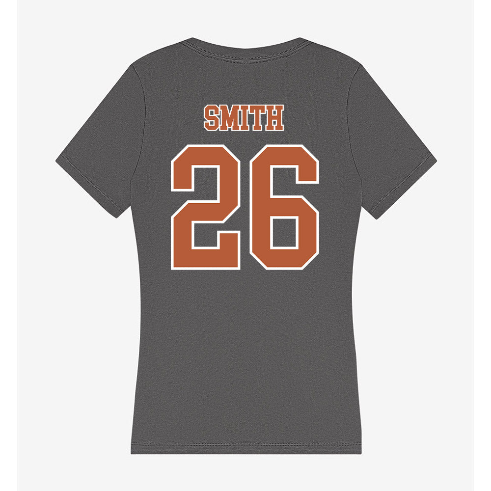 Texas - NCAA Football : TyAnthony Smith - Women's V-Neck T-Shirt-1