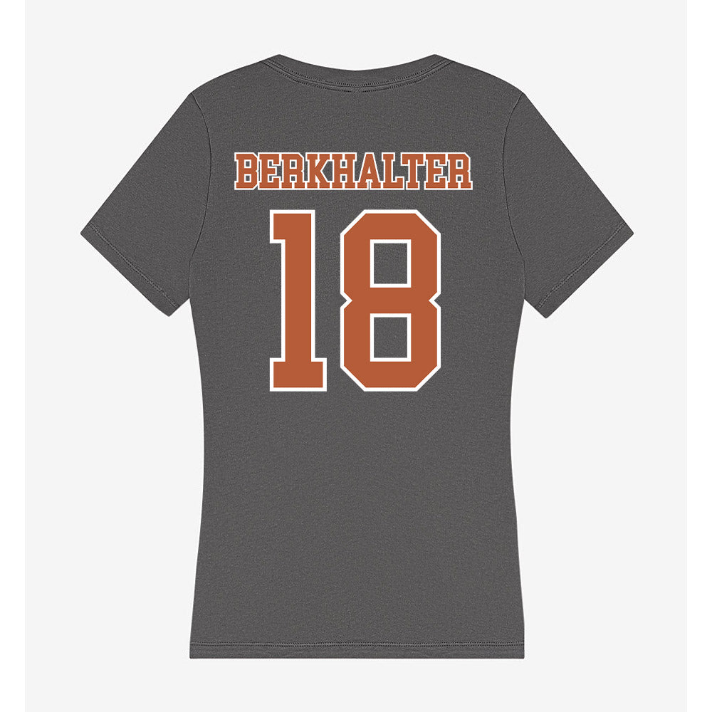 Texas - NCAA Football : Sterling Berkhalter - Women's V-Neck T-Shirt-1