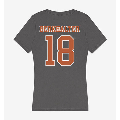 Texas - NCAA Football : Sterling Berkhalter - Women's V-Neck T-Shirt-1